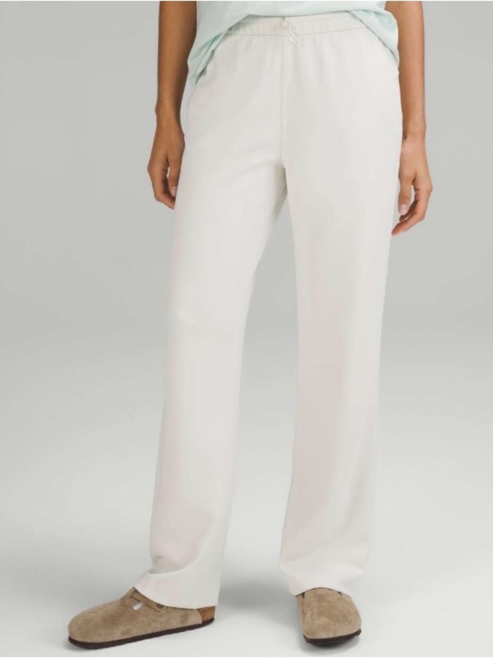 Lululemon Softstreme High-Rise Pant Full Length Bone size 10 - Picture 2 of 11